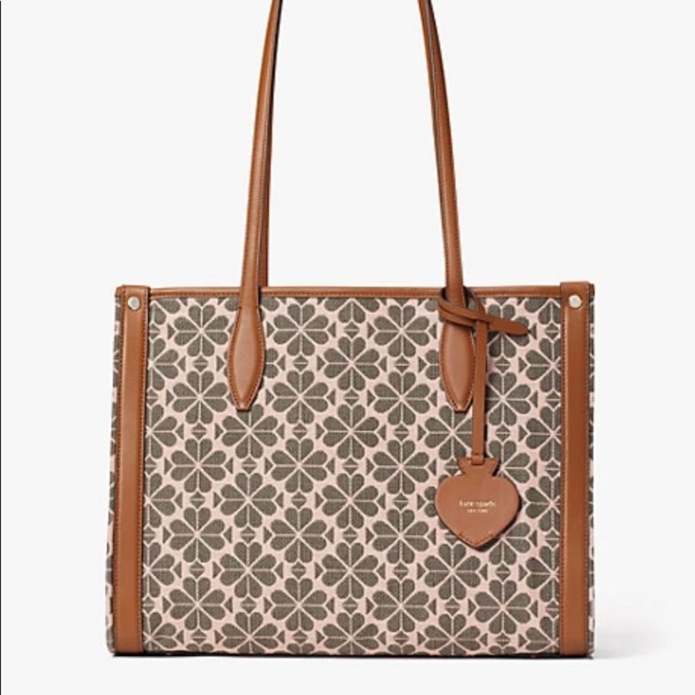 Kate Spade Flower Jacquard Medium Market Tote